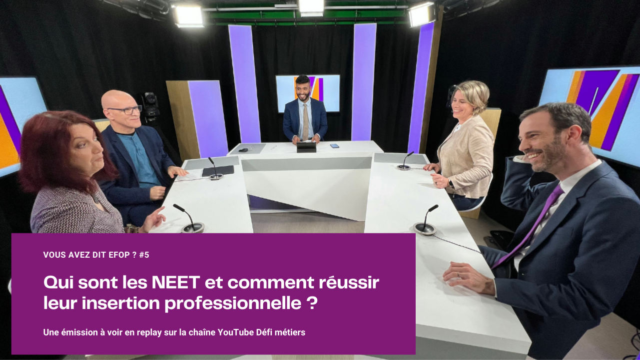 Photo prise sur le plateau de l'émission