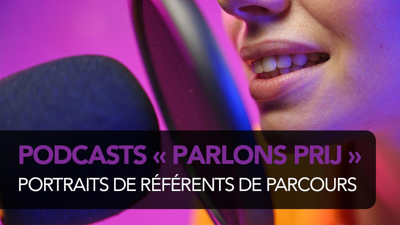 Visuel podcast parlons PRIJ