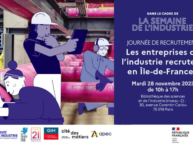 Visuel journée recrutement industrie