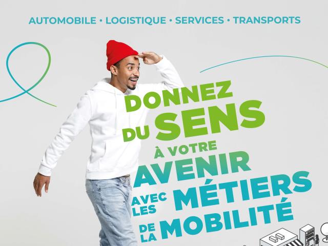 Affiche métiers de la mobilité