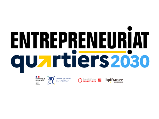 Visuel « Entrepreneuriat Quartiers 2030 »