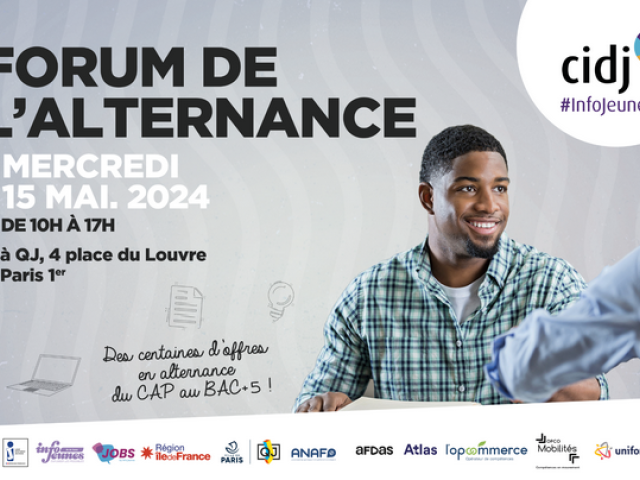 Visuel Forum de l’alternance du CIDJ