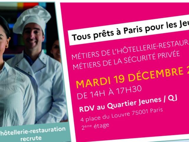 Visuel forum « Tous prêts à Paris pour les Jeux »
