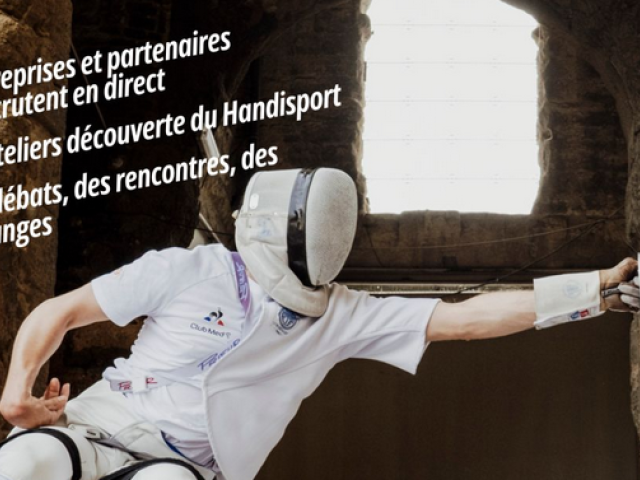 Visuel forum handisport et emploi