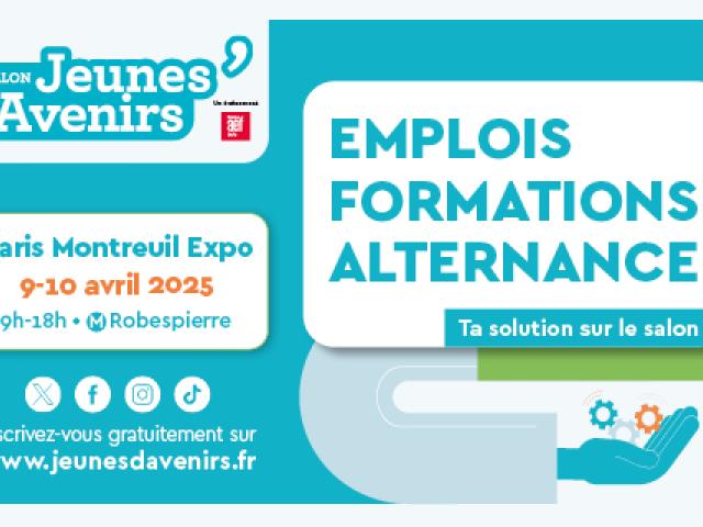 Visuel salon Jeunes d'Avenirs 2025