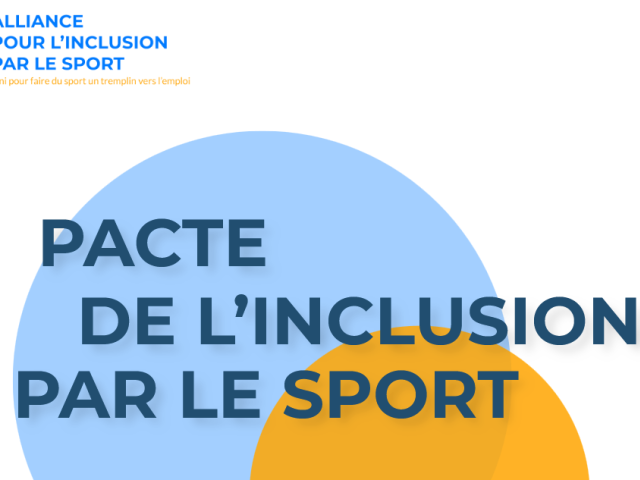 Visuel couverture pacte inclusion par le sport
