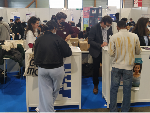 L'espace Prij du Salon Jeunes d'Avenirs