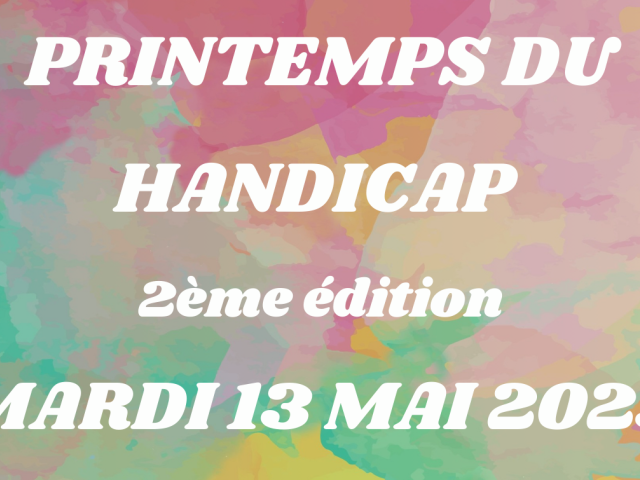 Visuel Printemps du Handicap