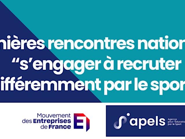 Visuel Rencontres « S’engager à recruter différemment par le sport »