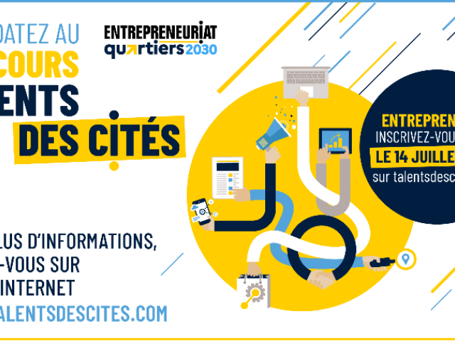 Visuel concours Talents des Cités