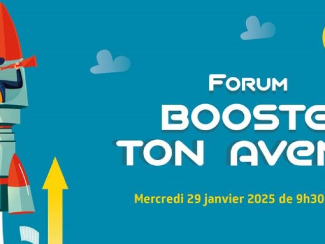 Visuel forum Booste ton avenir