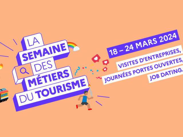 Visuel Semaine des métiers du tourisme