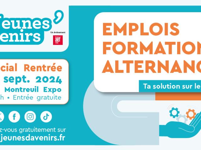 Visuel salon Jeunes d’Avenirs Spécial Rentrée