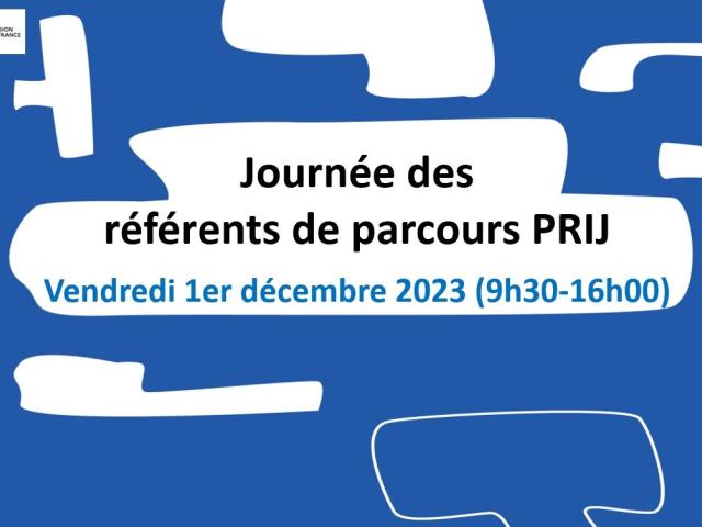 Couverture journée référents PRIJ