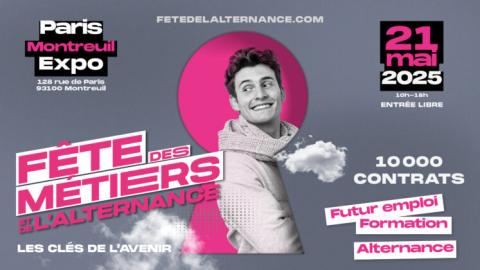 Visuel Fête des Métiers et de l'Alternance