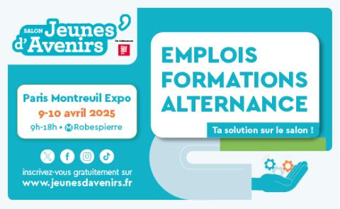 Visuel salon Jeunes d'Avenirs 2025