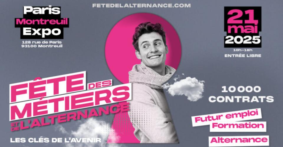 Visuel Fête des Métiers et de l’Alternance
