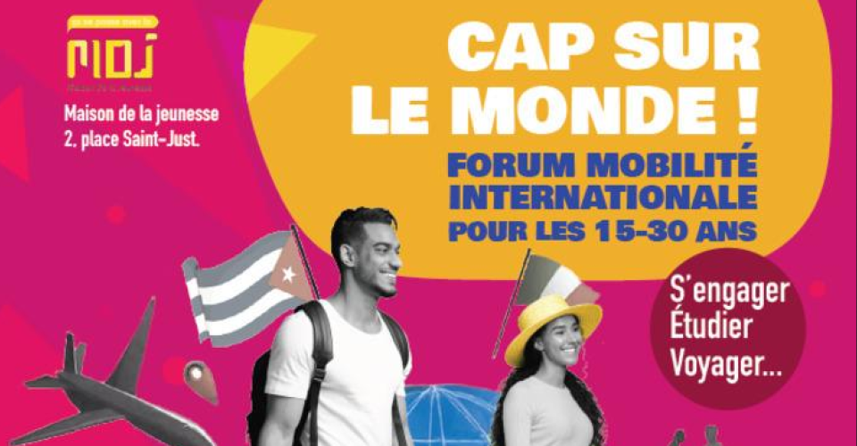 Visuel Forum « Cap sur le monde ! »