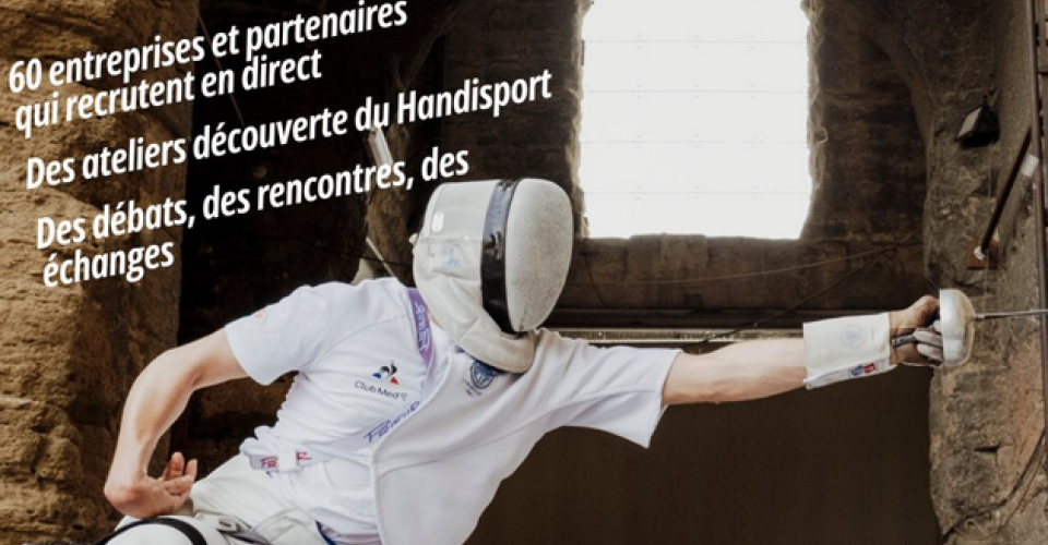 Visuel forum handisport et emploi