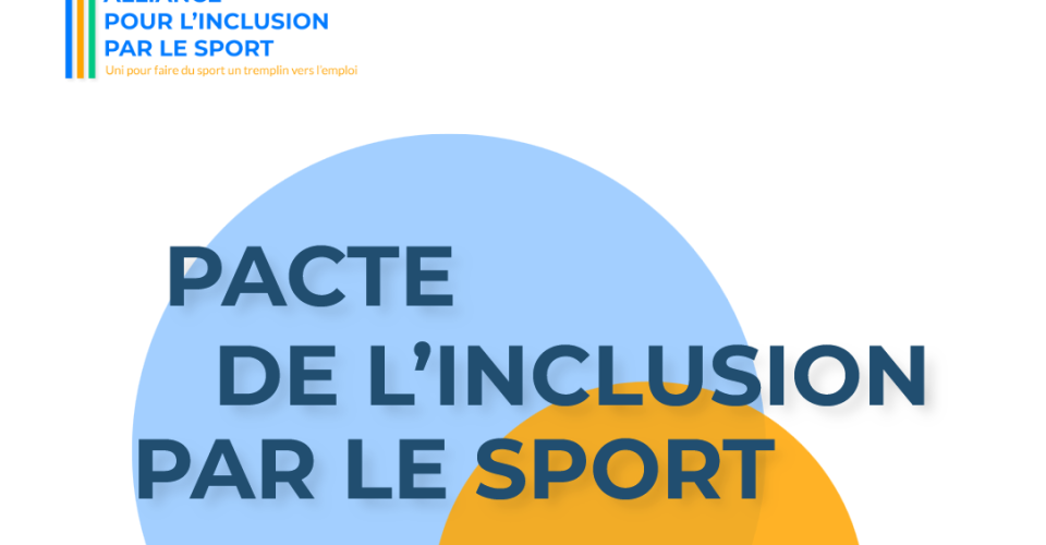 Visuel couverture pacte inclusion par le sport