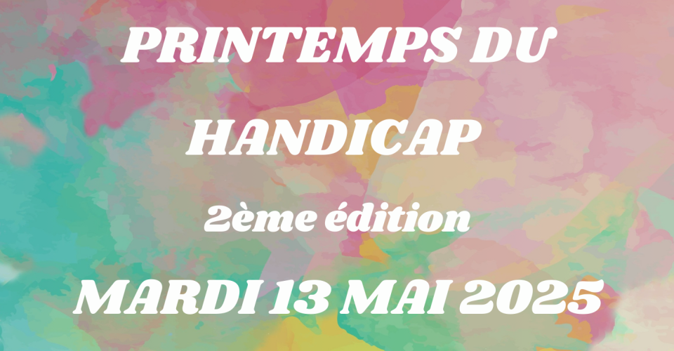 Visuel Printemps du Handicap