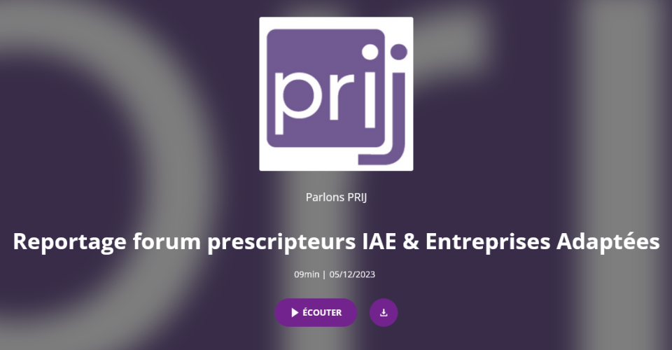 Visuel podcast forum prescripteurs