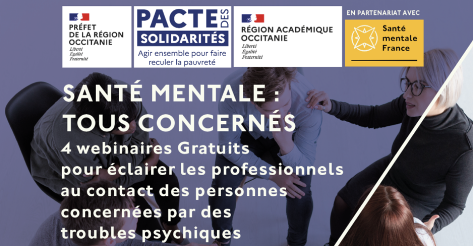 Visuel webinaire santé mentale France