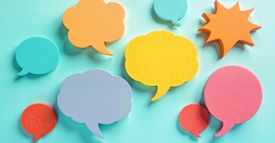 Illustration bulles de dialogues